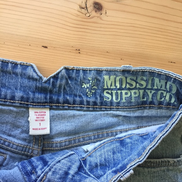 EUC denim jean shorts size 1 - Picture 4 of 6